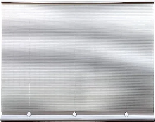 Radiance - Outdoor Roller Shades for Porch or Patio Privacy Screen, Roll-up PVC Blinds for Windows, White, 48" W x 72" L