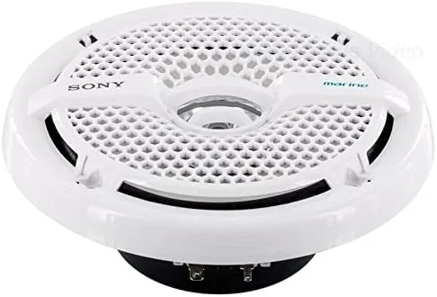 Sony XS-MP1611 Marine 6.5" Dual Cone Speakers - White