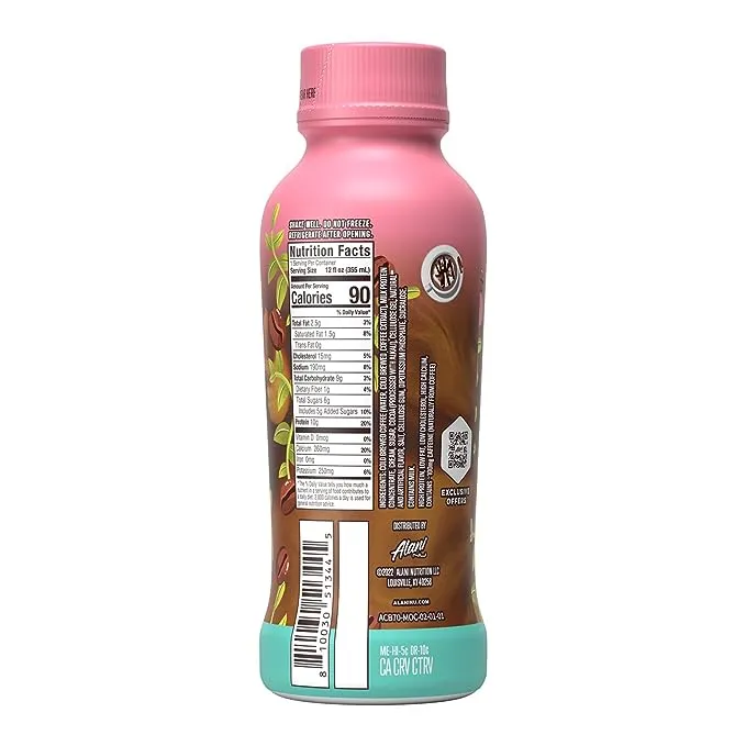 Alani Nu Protein Coffee, Vanilla - 12.0 fl oz