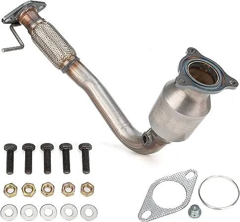 FOMIUZY High Flow Front Catalytic Converter Kit Direct-Fit Chevy Equinox GMC Terrain 2010 2011 2012 2013 2014 Captiva Sport 2012 2013 2014 2015 2.4L