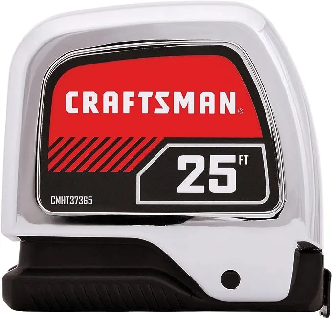 CRAFTSMAN Tape Measure, 25-Foot (CMHT37365S)