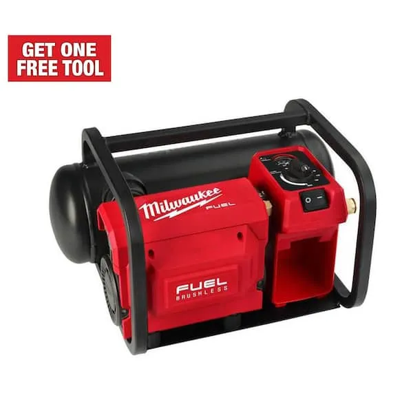 Milwaukee M18 FUEL 2 Gallon Compact Quiet Compressor