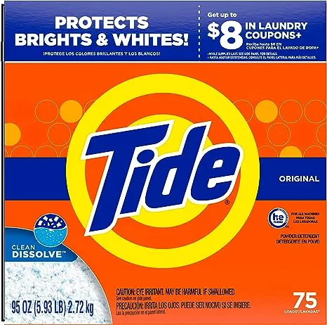 Tide Laundry Detergent Powder