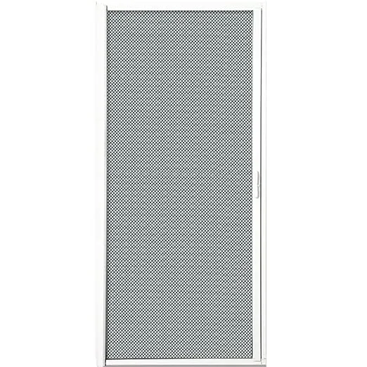 National Door Company - ZA364568 ZZ364568 White Retractable Screen for Single Inswing Door, 36" x 80", Non Handed, Aluminum, 82" Height