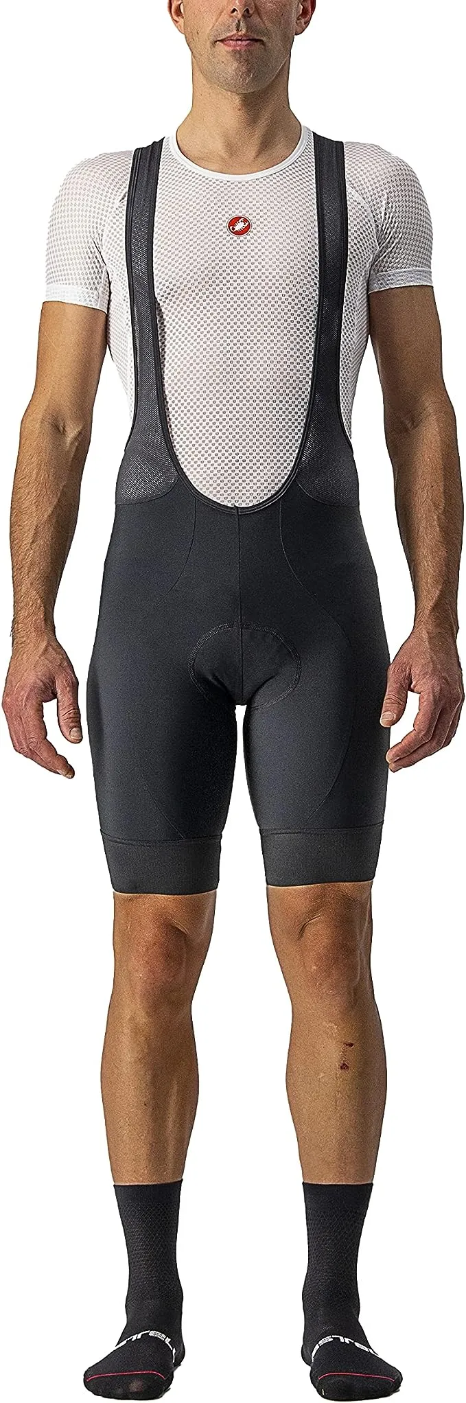 Castelli Cycling Men's Entrata Bibshort for Road and Gravel Biking l Cycling