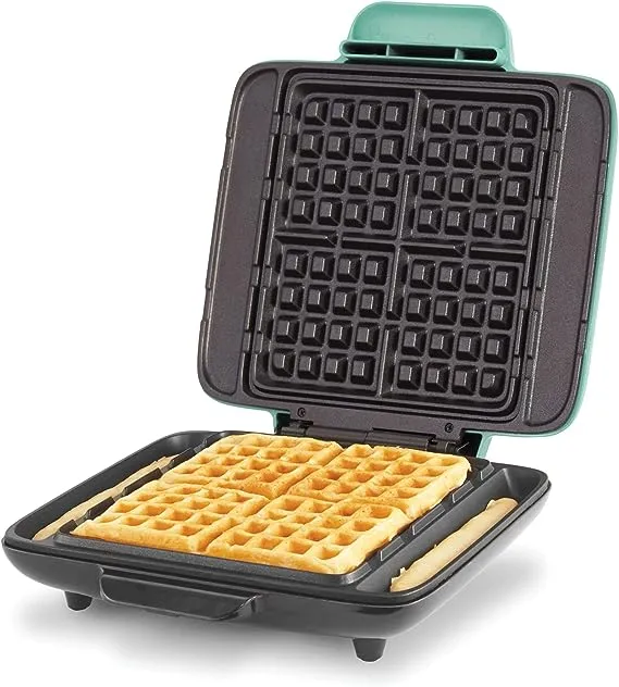 Dash Aqua No Drip Waffle Maker