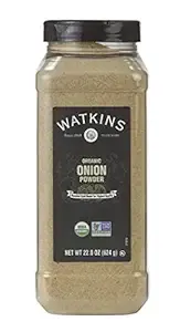 Watkins
           Organic Onion Powder -- 22 oz
        
        
        
        
        
          
          SKU #: 813724025156
          
            Shipping Weight:
              1.54 lb