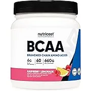 Nutricost BCAA Powder 60 Servings / Raspberry Lemonade