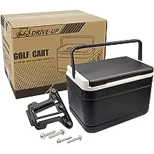 Drive-up Club Car Precedent Cooler, Club Car Cooler with Mounting Bracket Kit Caddy for Club Car Precedent and Club Car Tempo and Onward OEM 102588101 103886801