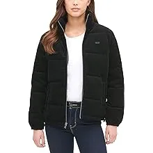 Levi's Women's Zoe Corduroy Puffer Jacket (Standard & Plus Sizes)