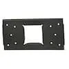 Gibraltar Mailboxes 5618616 Steel Mailbox Mounting Board, Black