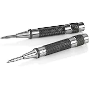 Heavy Duty Automatic Center Punch with Hardened Steel - Pack of 2 Prem