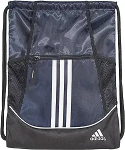 adidas Unisex Alliance 2 Sackpack, Team Navy Blue, One Sizeadidas Unisex Alliance 2 Sackpack, Team Navy Blue, O…