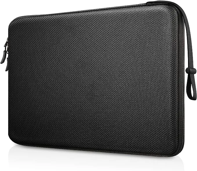 FINPAC Hard Laptop Sleeve Case for 11.6-inch Chromebook, Shockproof Computer Carrying Case for 11.6-inch Samsung Chromebook 4/3/ 2, 11.6'' Acer/HP/Dell/ASUS Laptop Chromebook Ultrabook (Black)