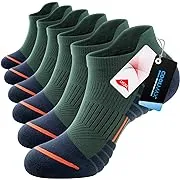 Running Athletic Socks Coolmax Moisture Wicking Compression Cushioned Mens Women