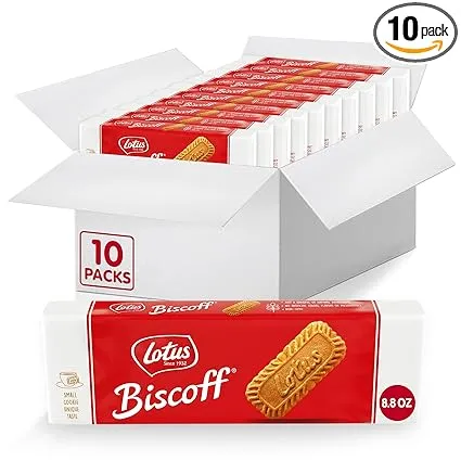 Biscoff Cookies - 8.8 oz - Case of 10