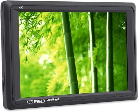 FEELWORLD FW279 7 Inch 2200nit Ultra Bright DSLR Camera Field Monitor High Brightness Sunlight Viewable Full HD 1920x1200 4K HDMI Input Output