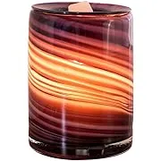 Scentsationals Wax Melt Warmer, Wax Warmer for Scented Wax Melts - Art Glass Collection Fantasia - Candle Wax Melter for Fragrance Cubes and Tarts