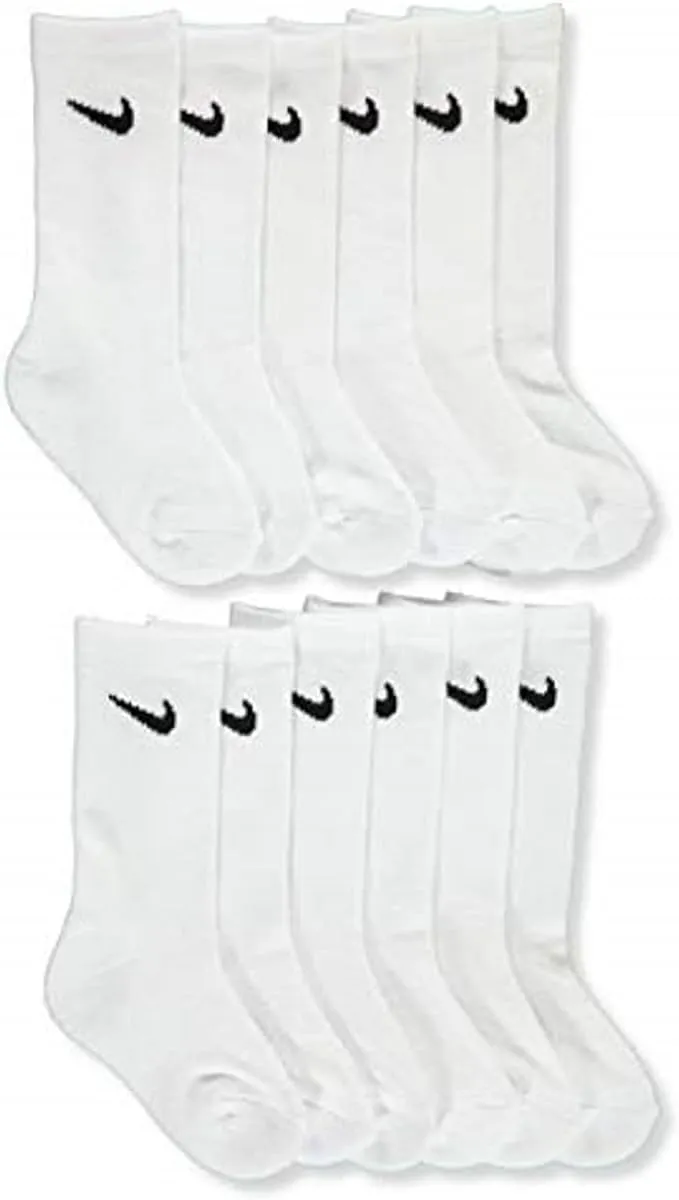 Nike Little Boy Cushioned Crew Socks 6 Pack