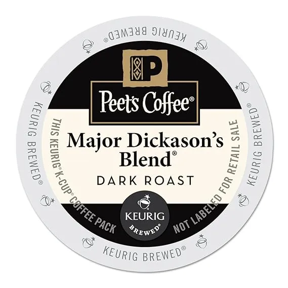 Peet's Coffee Major Dickason's Blend K-Cups