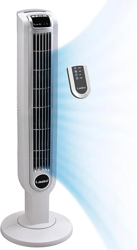 Lasko 36" Tower Fan with Remote