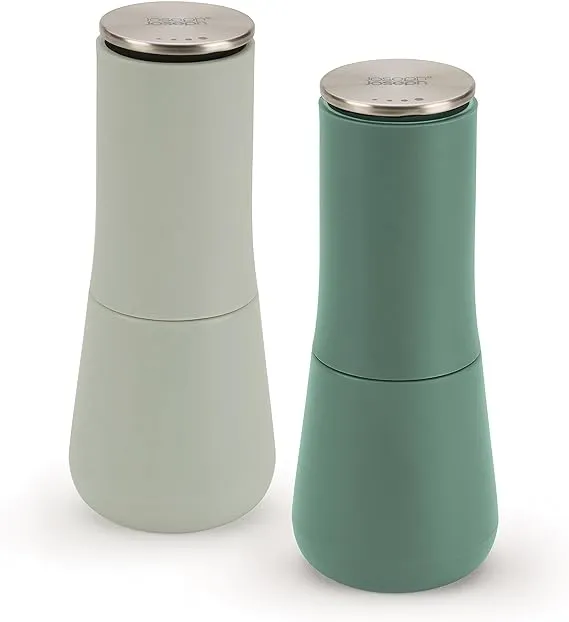 Joseph Joseph Milltop Non-Spill Salt Pepper Mill Set