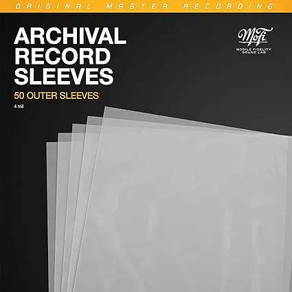 12" Outer Sleeves - Mobile Fidelity Archival Record