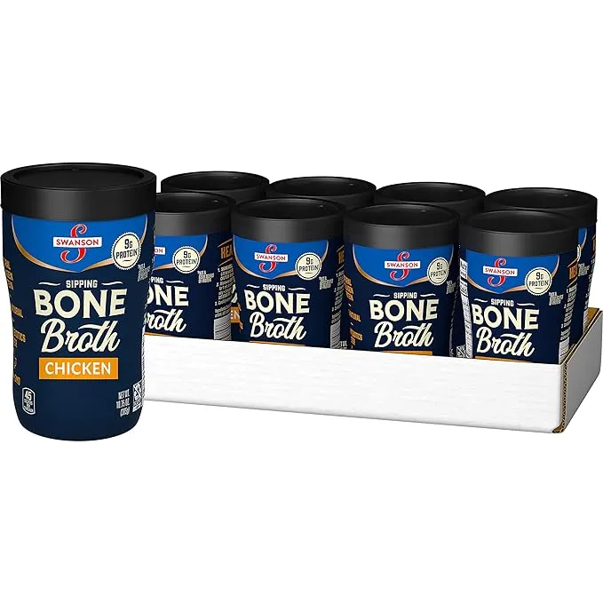 Swanson Sipping Bone Broth Chicken 10.75 oz Cup