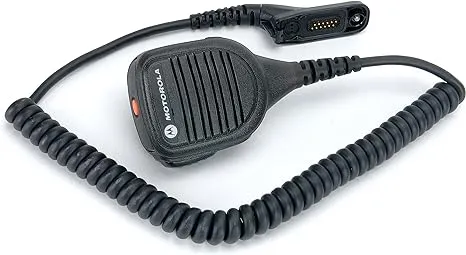 Motorola PMMN4062A Remote Speaker Microphone with Impres Audio (Black)