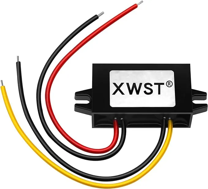 XWST DC DC Converter Reducer 20-90v 24v 36v 48v 60v 72v to 12v DC Converter Step Down Buck 1A 12v dc Voltage Regulator for Golf Cart Car Device (XW-2090-12-1A)