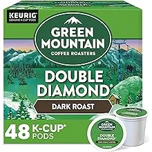 Green Mountain Coffee Double Black Diamond, K-Cup for Keurig Brewers, 24 Count (Pack of 2)