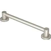 Moen YG0424BN Bathroom Safety 24-Inch Stainless Steel Modern Bathroom Grab Bar, Brushed Nickel