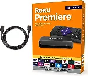 Premiere Streaming Media Player in Black