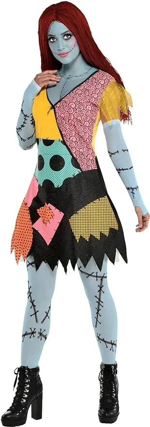 Adult Sally Deluxe Costume - Disney The Nightmare Before Christmas