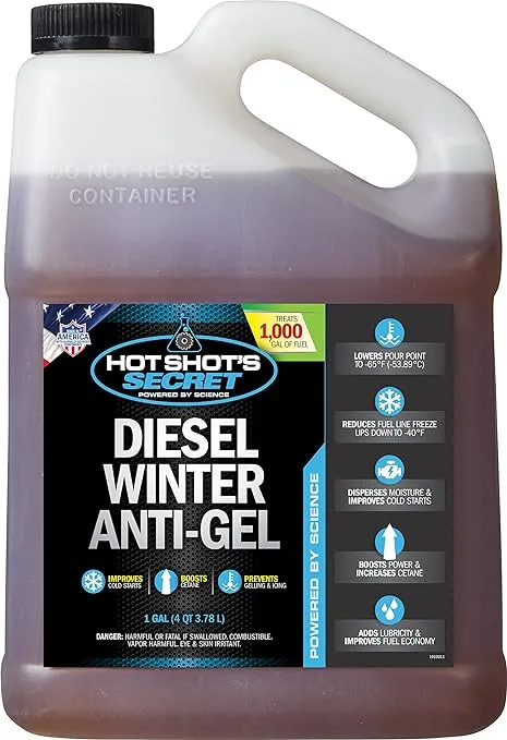 Hot Shots P403301g 1 Gal Secret Diesel Winter Anti-Gel