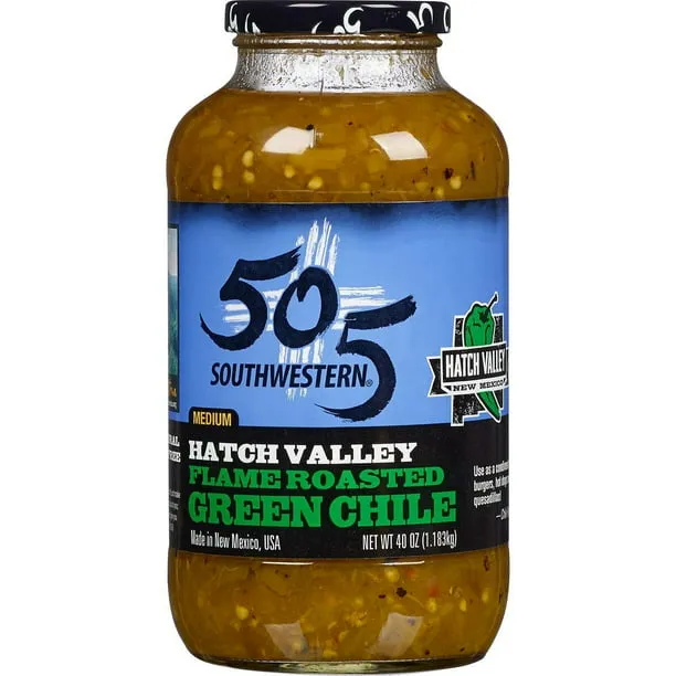 505 Southwestern Hatch Valley Diced Green Chiles, 40 Ounce