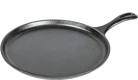 Lodge Cast-Iron Round Griddle