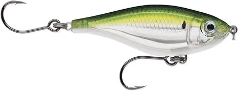 "XRap Twitchin' Mullet 06 Lure, 212, 516 Oz 12 Ft Running Depth, 2 1 Inline Single Hooks, Pil"