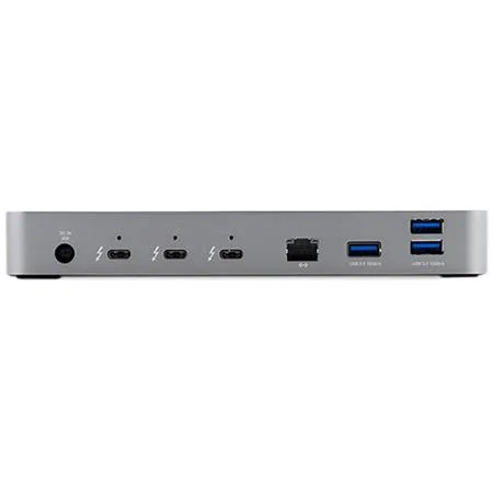 OWC Thunderbolt Hub, 5 Port, 60W Charging, (3) Thunderbolt 4 (USB-C), USB 3.2 Gen 2 Type-A, Compatible with M1 Macs, Thunderbolt 3 Macs, and Thunderbolt 4 PCs, USB4 Machines