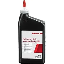 Robinair 13203 Premium High Vacuum Pump Oil, Quart (12-Pack)Robinair 13203 Premium High Vacuum Pump Oil, Quart (1…