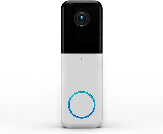 Wyze - Wireless Video Doorbell Camera Pro - White