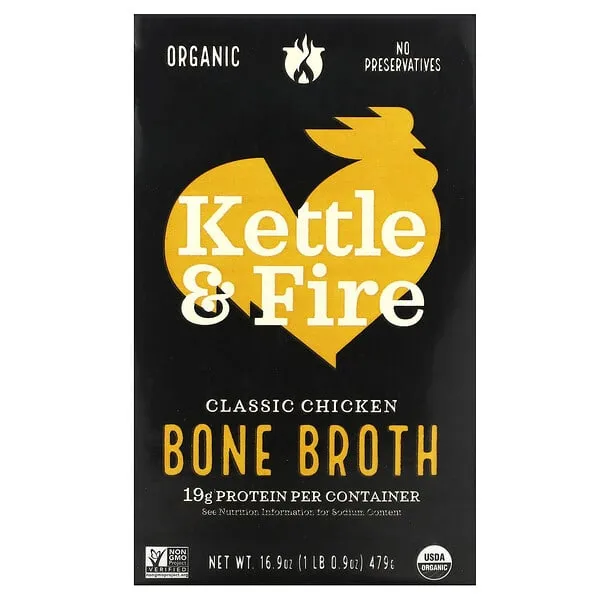 Kettle & Fire Bone Broth Chicken 16.9 oz