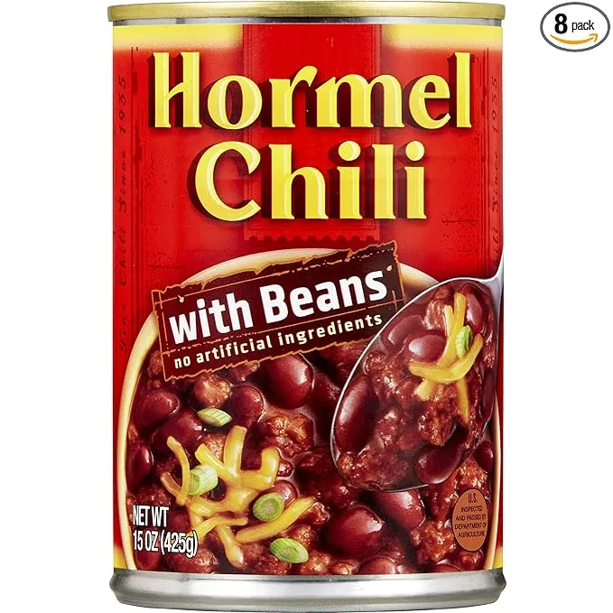 Hormel Chili With Beans 15 Oz (8 Pack)