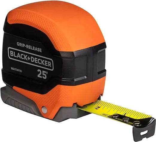 beyond by BLACK+DECKER Tape Measure, Grip Release, Autolock & Self Lock, 25-Foot (BDHT36725AP)