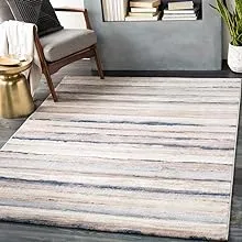 Artistic Weavers Robin Modern Striped Area Rug,6'7" x 9',Ivory