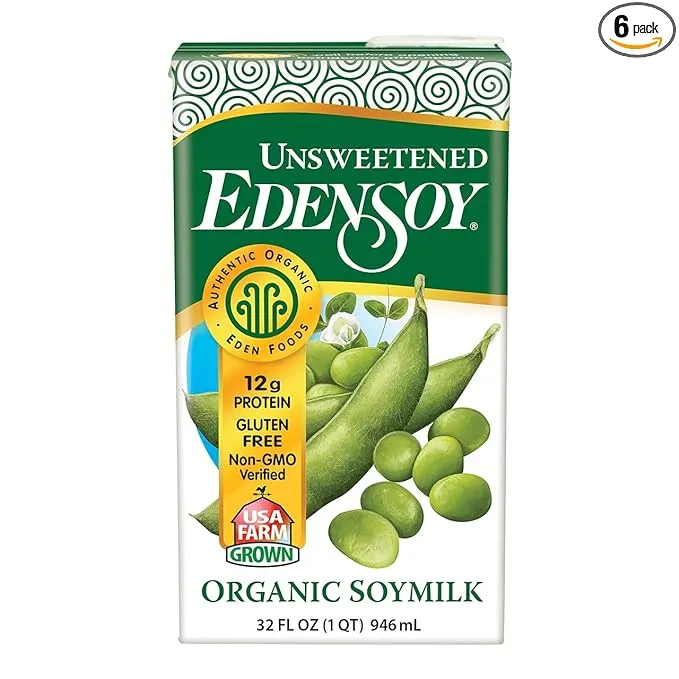 Eden Organic Edensoy Unsweetened Soymilk