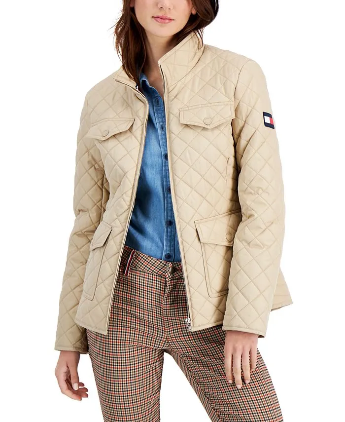 Women's Quilted Zip-Up Jacket
      
          Women's Quilted Zip-Up Jacket