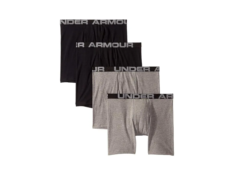 Under Armour Boys' 4-Pack Cotton Boxer Briefs