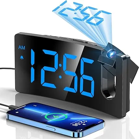 GOLOZA Projection Alarm Clock