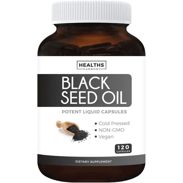 Healths Harmony, Black Seed Oil, 120 Capsules